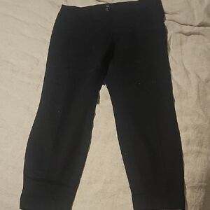 Womens H&M Black Ankle Length Trousers (8)